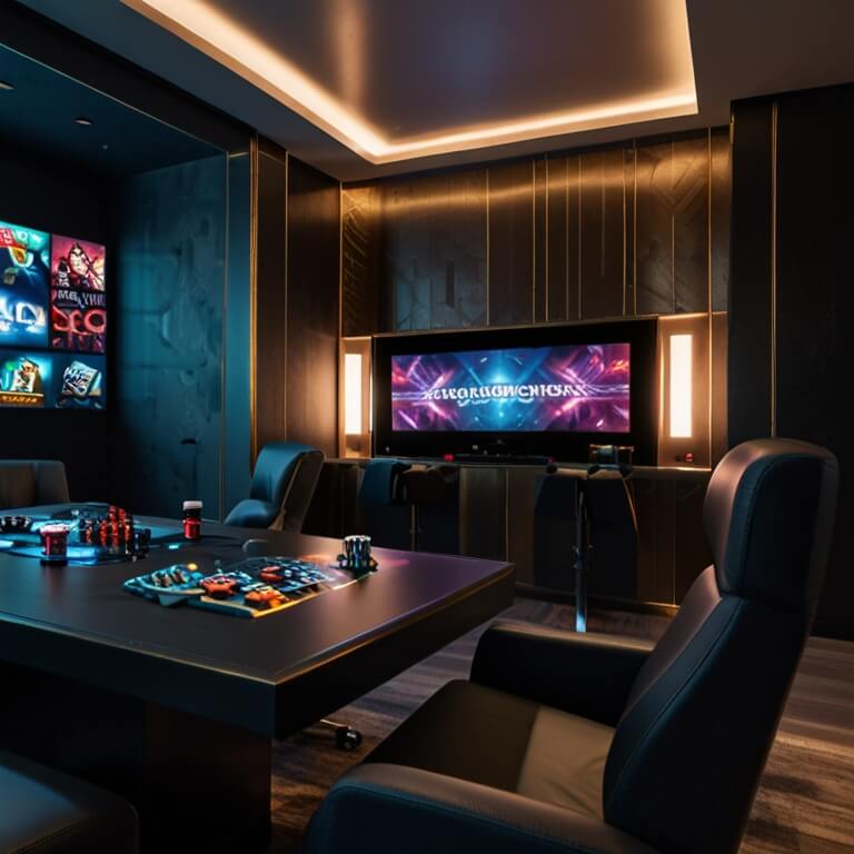 Luxurious Gaming Area